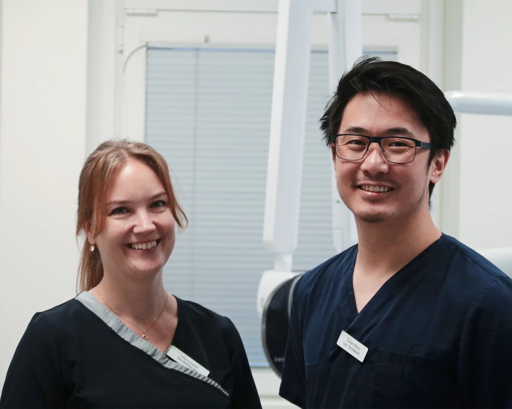 Tandvårdsteam i arbete