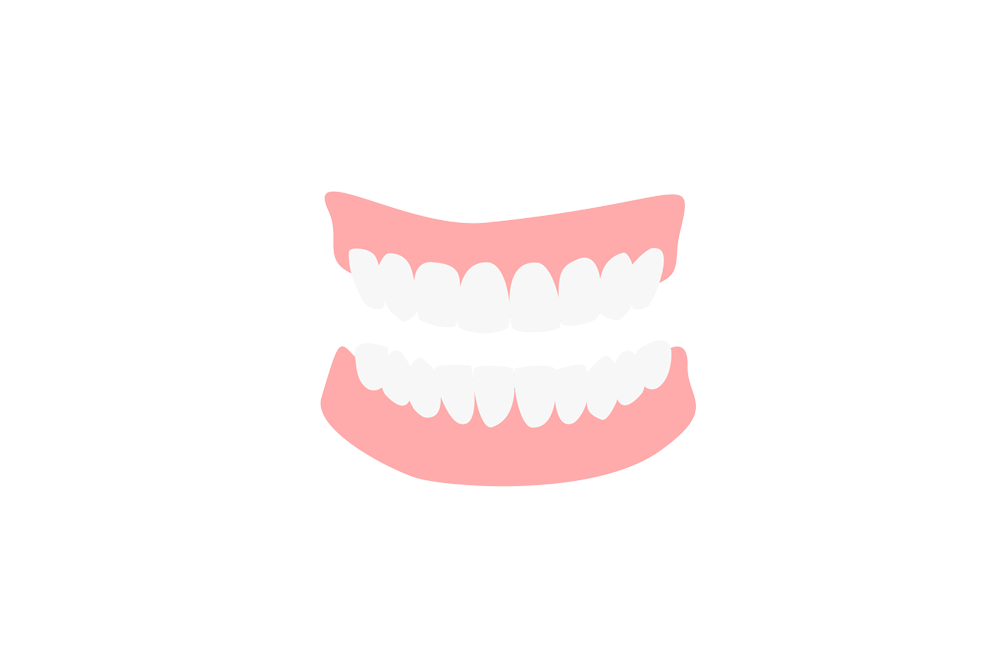 Illustration av tänder